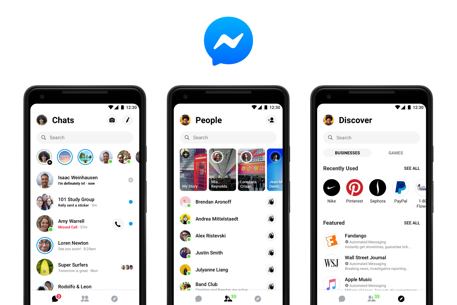 Facebook Introducing Messenger 4