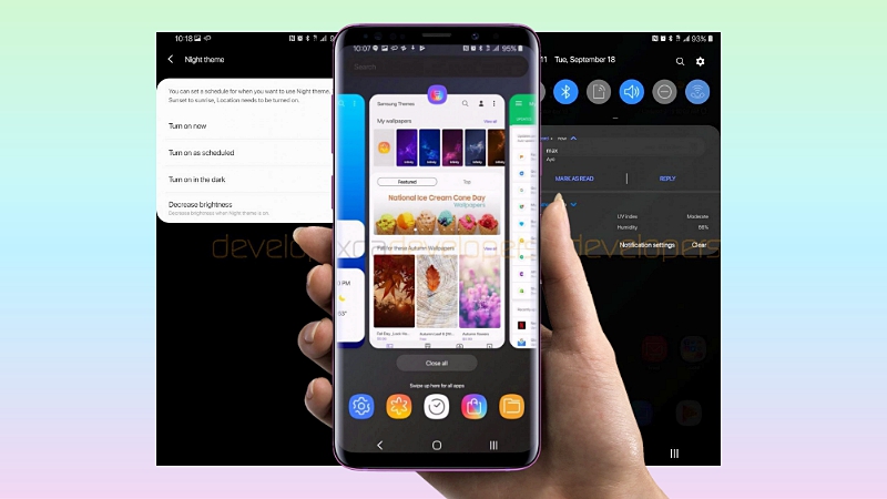 Samsung Experience 10 Android 9 Pie