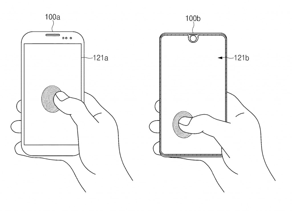 Samsung patents a way to make the entire screen a fingerprint reader
