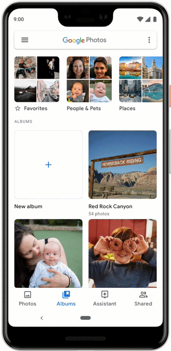 Google Photos update adds live albums, new depth editor