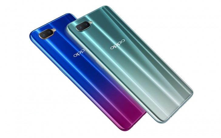 Oppo R15x is official with waterdrop notch, UD fingerprint scanner
