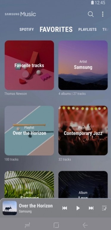 Samsung Music updated with new design and Spotify recommendations
