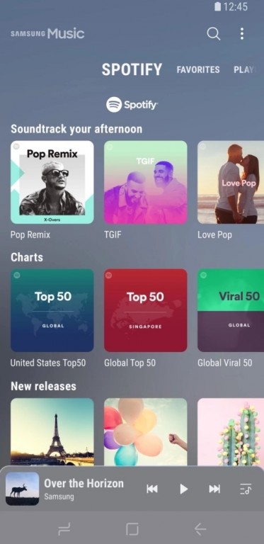 Samsung Music updated with new design and Spotify recommendations