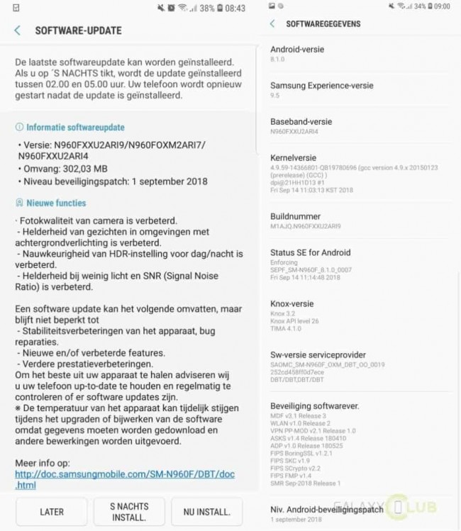 Samsung Galaxy Note9