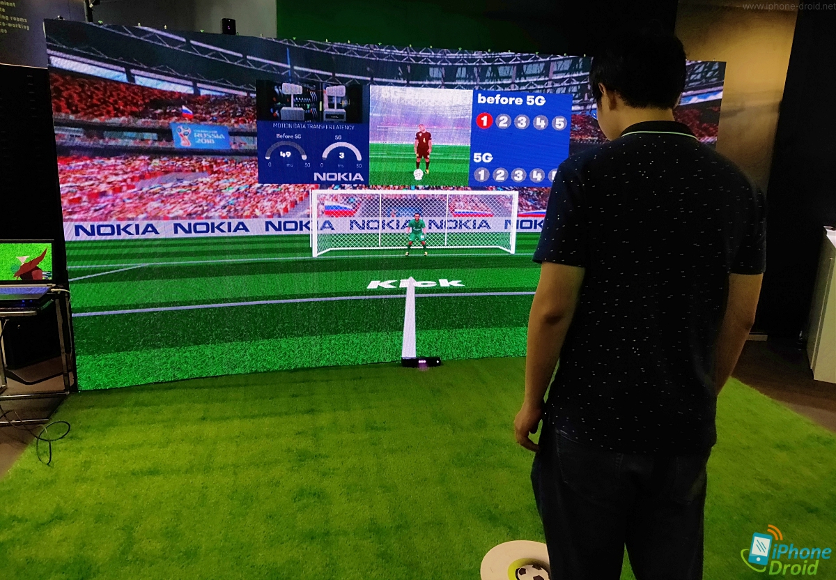 5G FIFA Virtual Reality