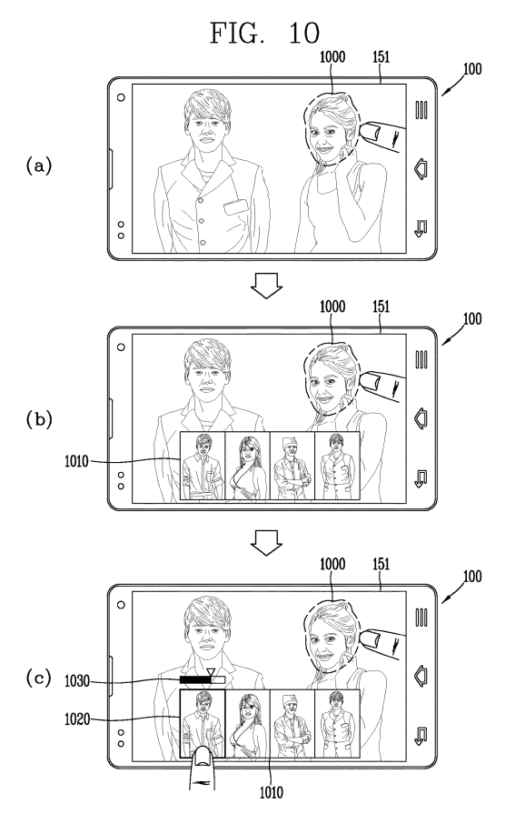 LG patents a phone with 16 cameras and the software to use them