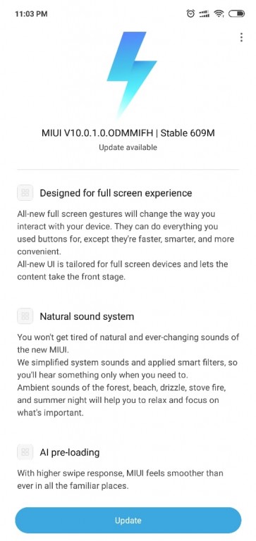 Xiaomi is now pushing MIUI 10 to Redmi 6 Pro and 1st gen Mi Max