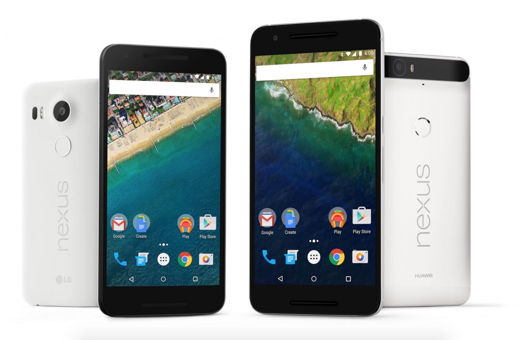 Nexus 5X and Nexus 6P get update