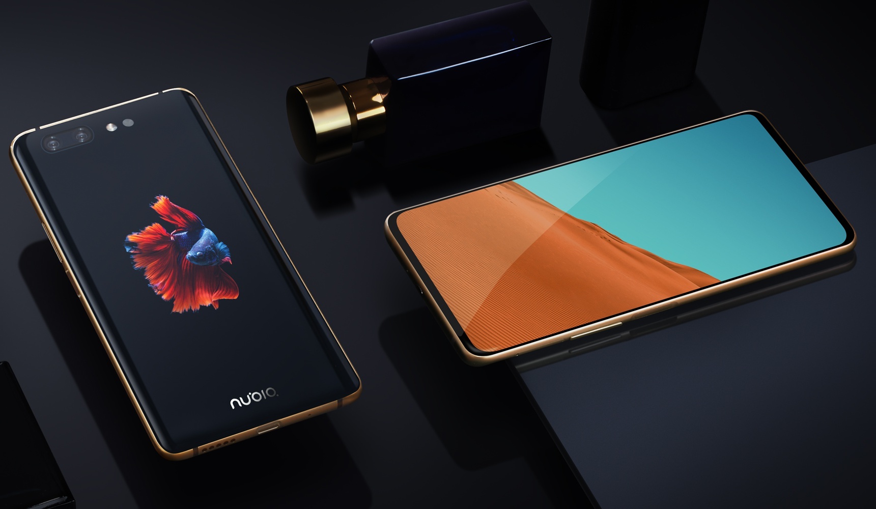 ZTE nubia X unveiled with two screens and two fingerprint readers