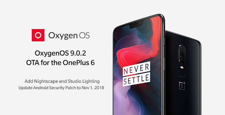 OnePlus 6 gets OxygenOS 9.0.2