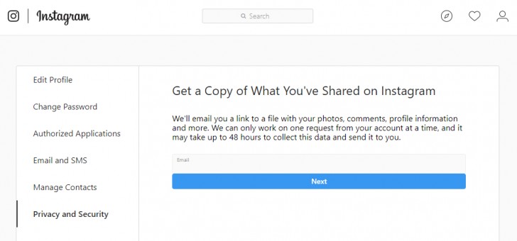 Security flaw discovered in Instagram's 'Download Your Data' tool