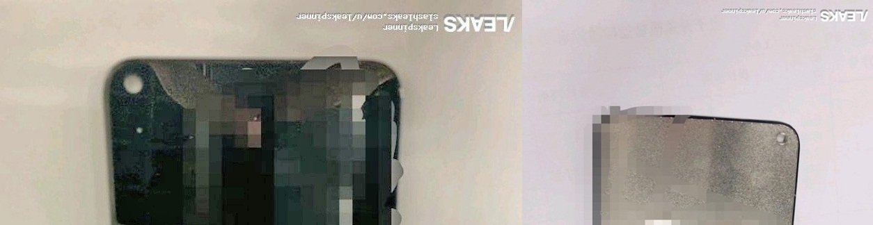 Samsung Infinity-O display with a hole for the selfie cam allegedly pictured