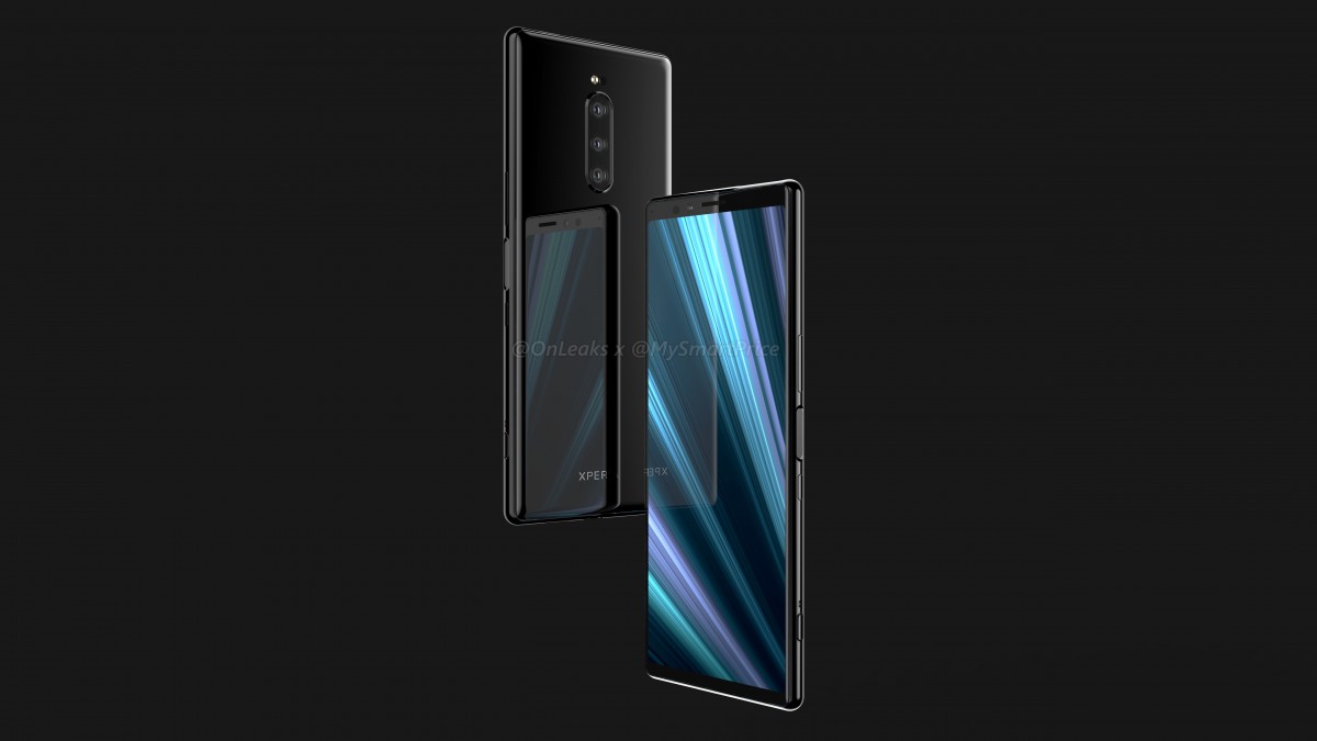 Sony Xperia XZ4 renders show a triple camera, extra tall 6.5" screen