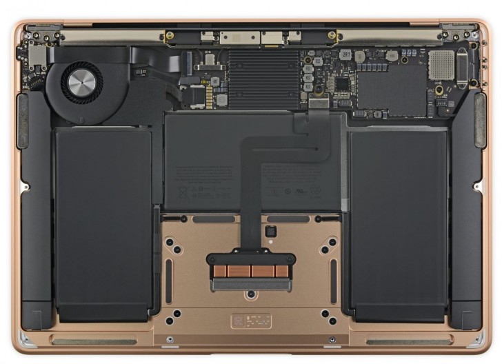 The new MacBook Air looks beautiful even from the inside
