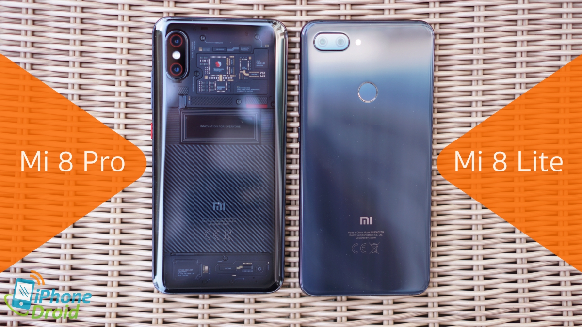 Xiaomi Mi 8 Lite and Mi 8 Pro in Thailand