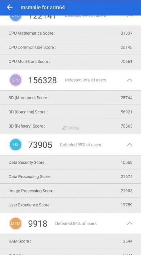Snapdragon 8150 hits AnTuTu, beats the Kirin 980 and A12 Bionic