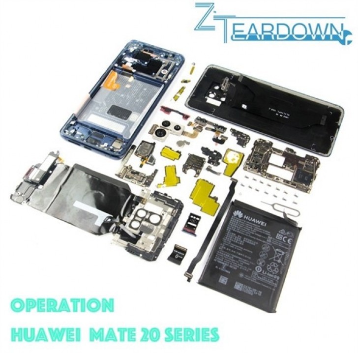 Huawei Mate 20 Pro Tear down
