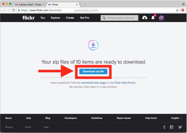 How to Download All Your Flickr Photos