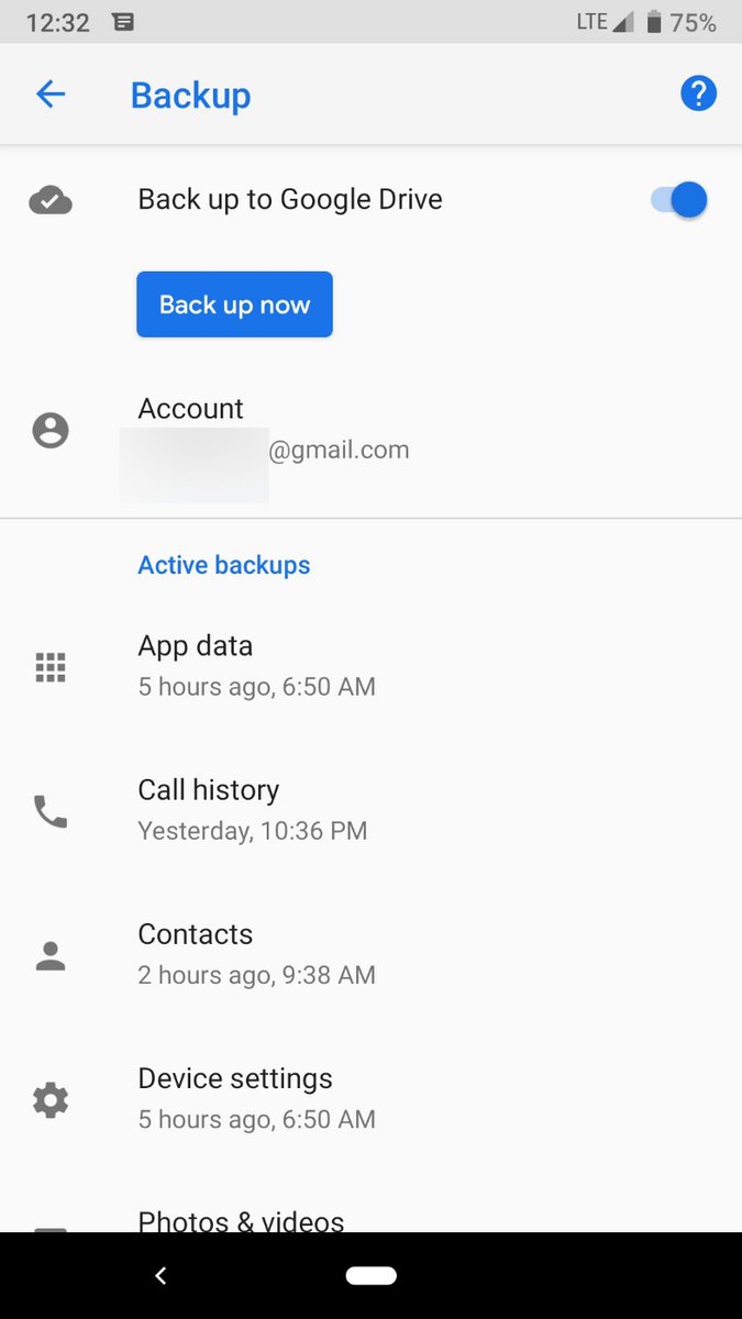 Manual Android backup to Google Drive option rolling out now