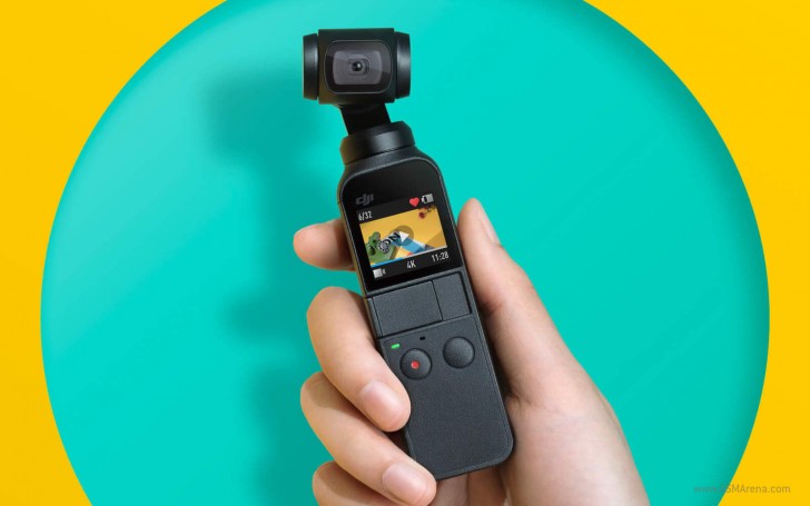 DJI Osmo Pocket tiny three-axis stabilized camera