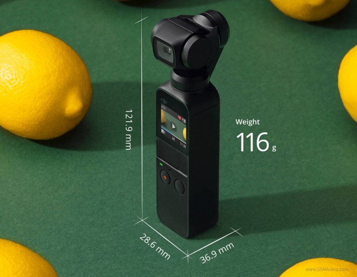 DJI Osmo Pocket tiny three-axis stabilized camera