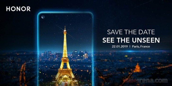Honor View 20 with in-display selfie camera coming on January 22
