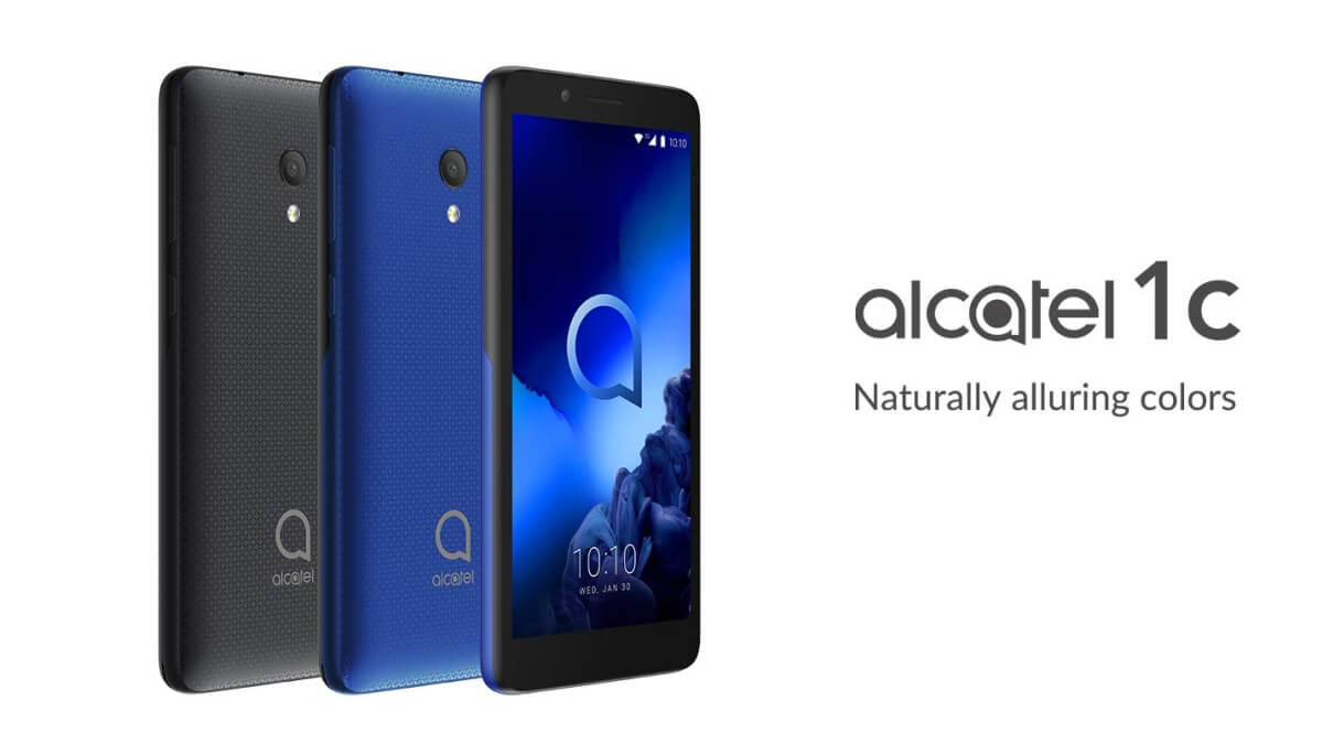 Alcatel 1x and Alcatel 1c Go edition
