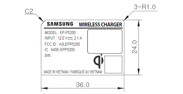 Galaxy S10 wireless charger certified by the FCC with 15W output power
