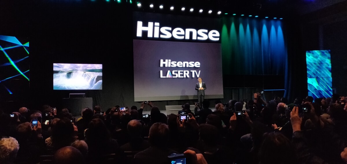 Hisense TriChroma Laser TV and Sonic One TV