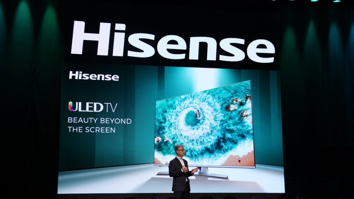 Hisense TriChroma Laser TV and Sonic One TV