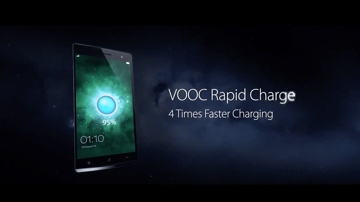 OPPO Find 7 VOOC Flash Charge