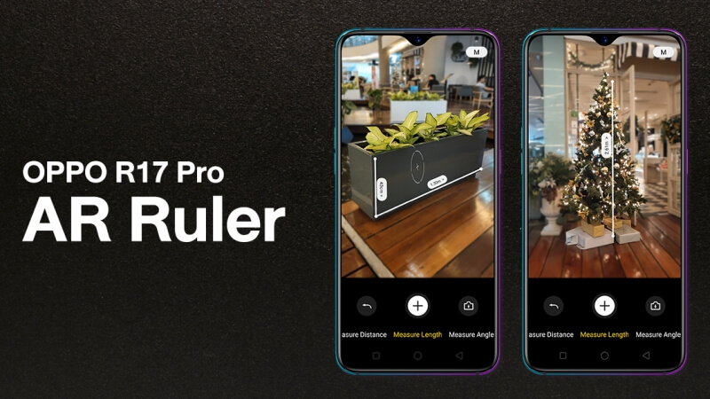 OPPO R17 Pro AR Ruler