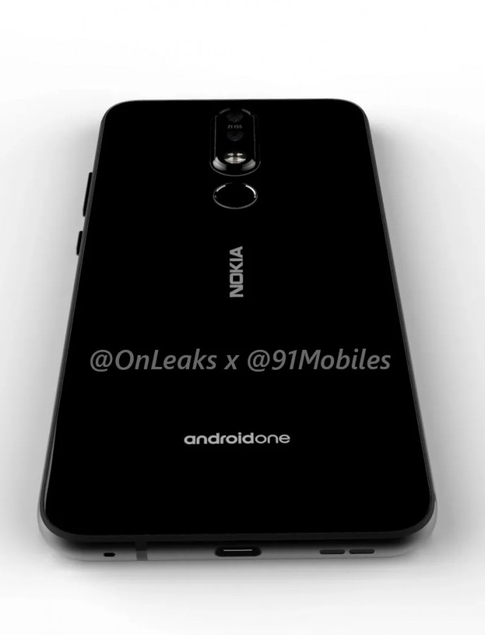 Nokia 8.1 Plus renders show a punch hole camera on a 6.2" display