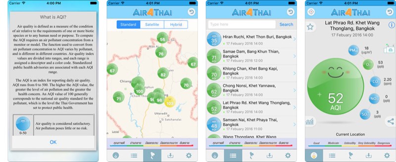 แนะนำแอพเช็คสภาพอากาศ PM 2.5