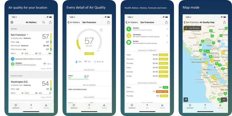 แนะนำแอพเช็คสภาพอากาศ PM 2.5