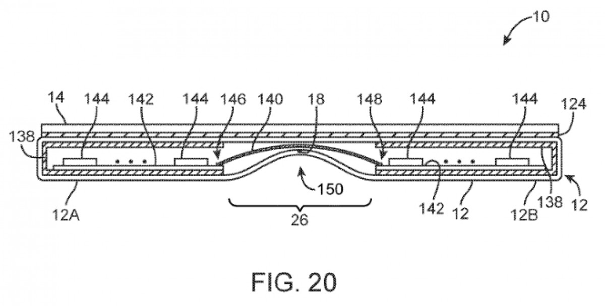 Apple foldable display patent