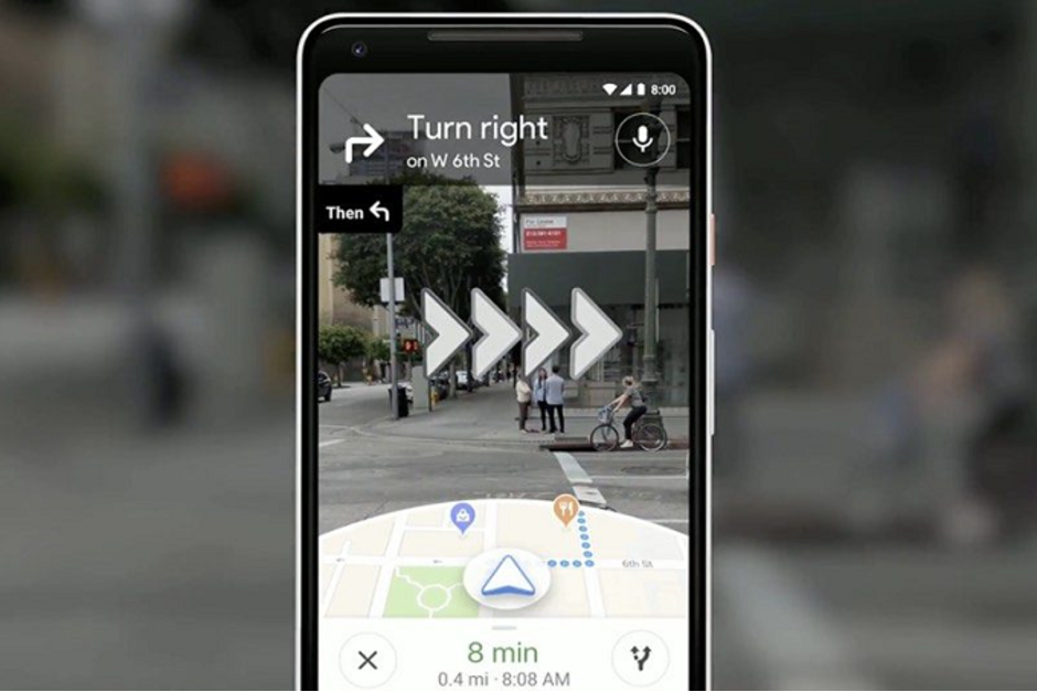 Google Maps AR Navigation