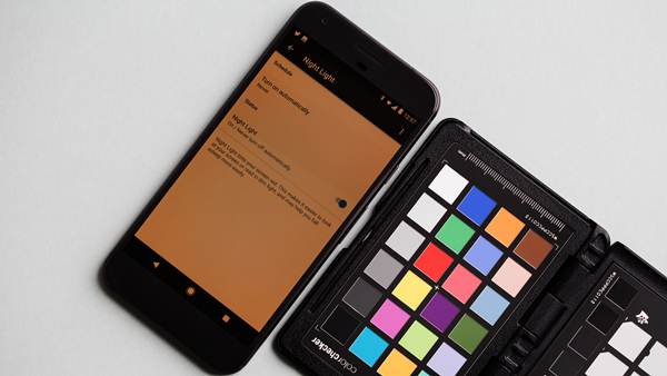 how to enable Blue light filter