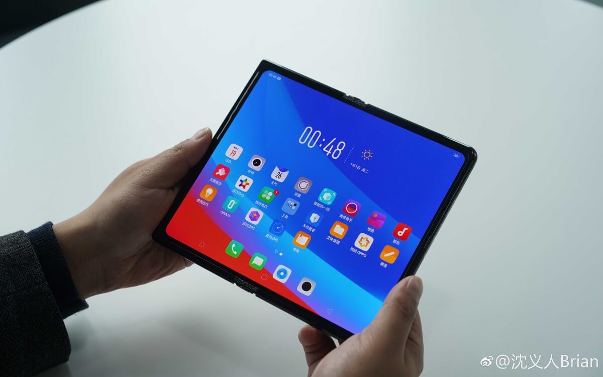 Oppo VP shows foldable prototype - it’s the same as the Huawei Mate X