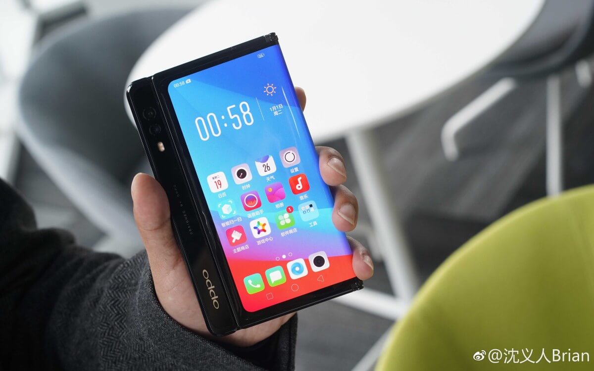 Oppo VP shows foldable prototype - it’s the same as the Huawei Mate X