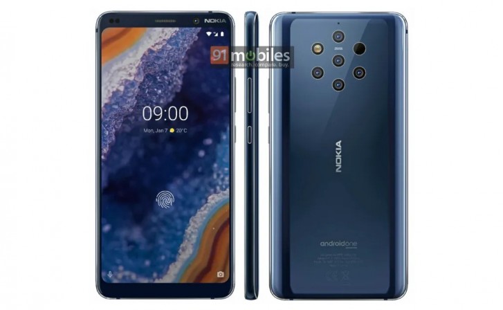 Nokia 9 PureView design leaked