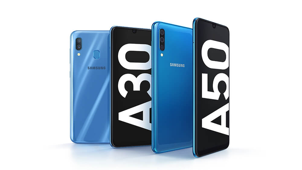 Samsung Galaxy A50 and Galaxy A30 are official with big screens and batteries