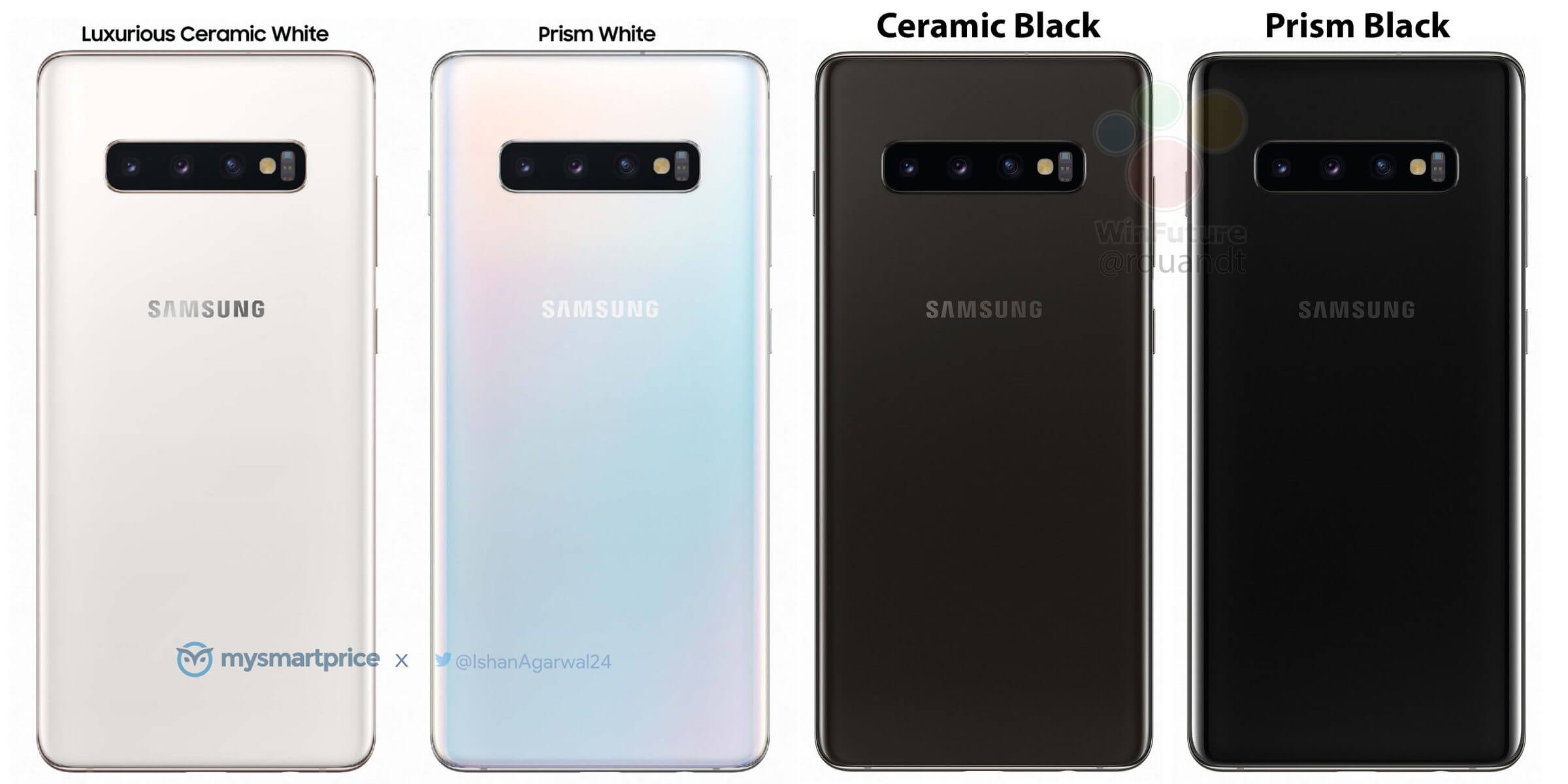 Samsung Galaxy S10+ Luxurious Ceramic White