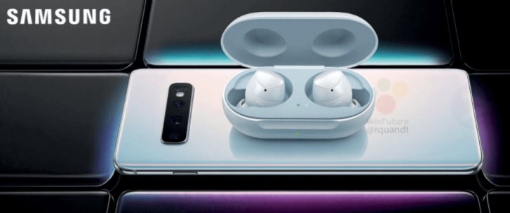 Samsung Galaxy S10 wireless charging Galaxy Buds