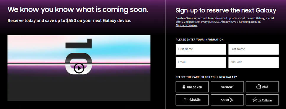 Samsung Galaxy S10 iPhone Trade-in