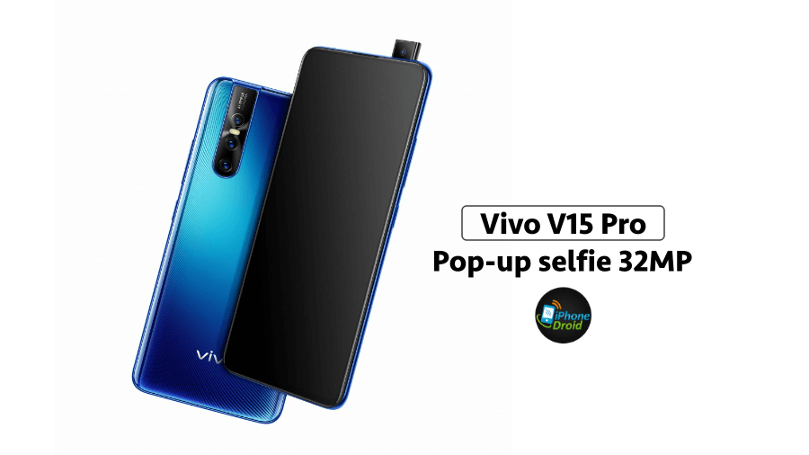 The vivo V15 Pro has a 32MP pop-up selfie camera
