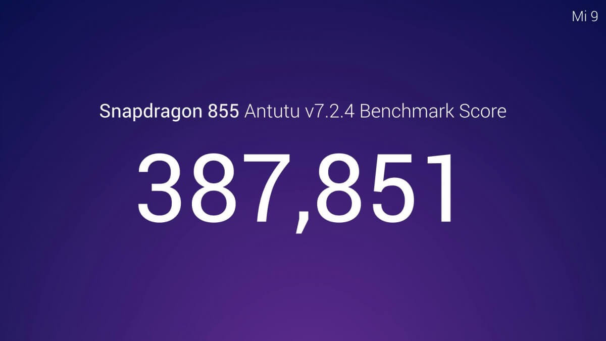 Xiaomi Mi9 Snapdragon 855