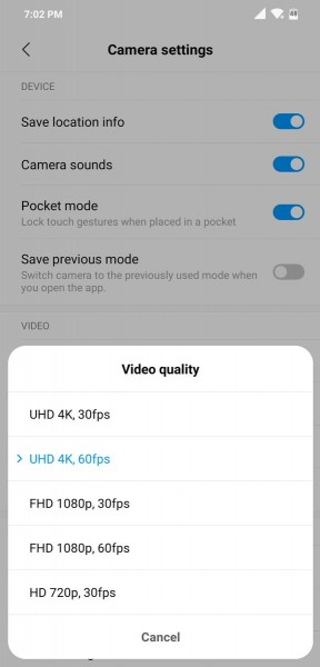 Pocophone F1 gets 4K 60 FPS video recording with latest beta update