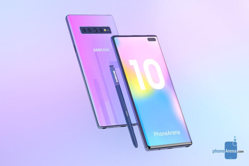 Samsung Galaxy Note 10 visualized in new 3D renders