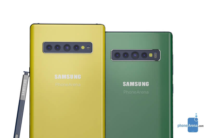 Samsung Galaxy Note 10 visualized in new 3D renders